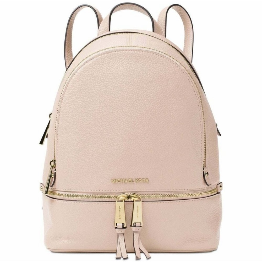 Michael Kors Pink Rhea Backpack